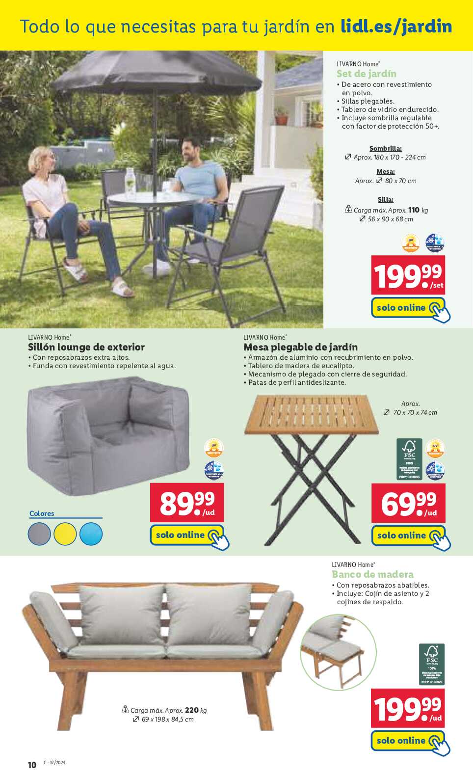 Ofertas jardín Lidl. Página 10