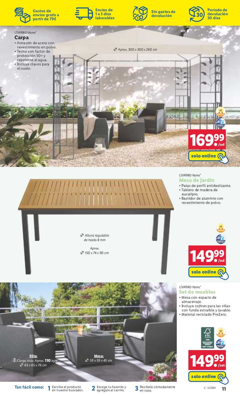 Ofertas jardín Lidl. Página 11