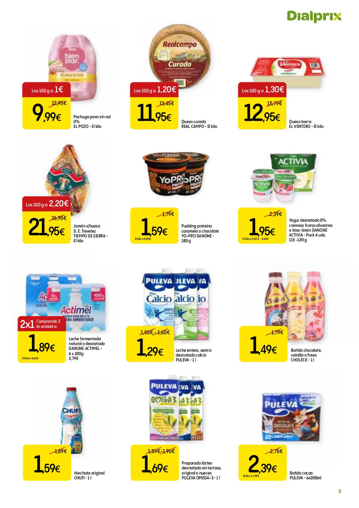 Productos con sabor a tradición Dialprix. Página 03