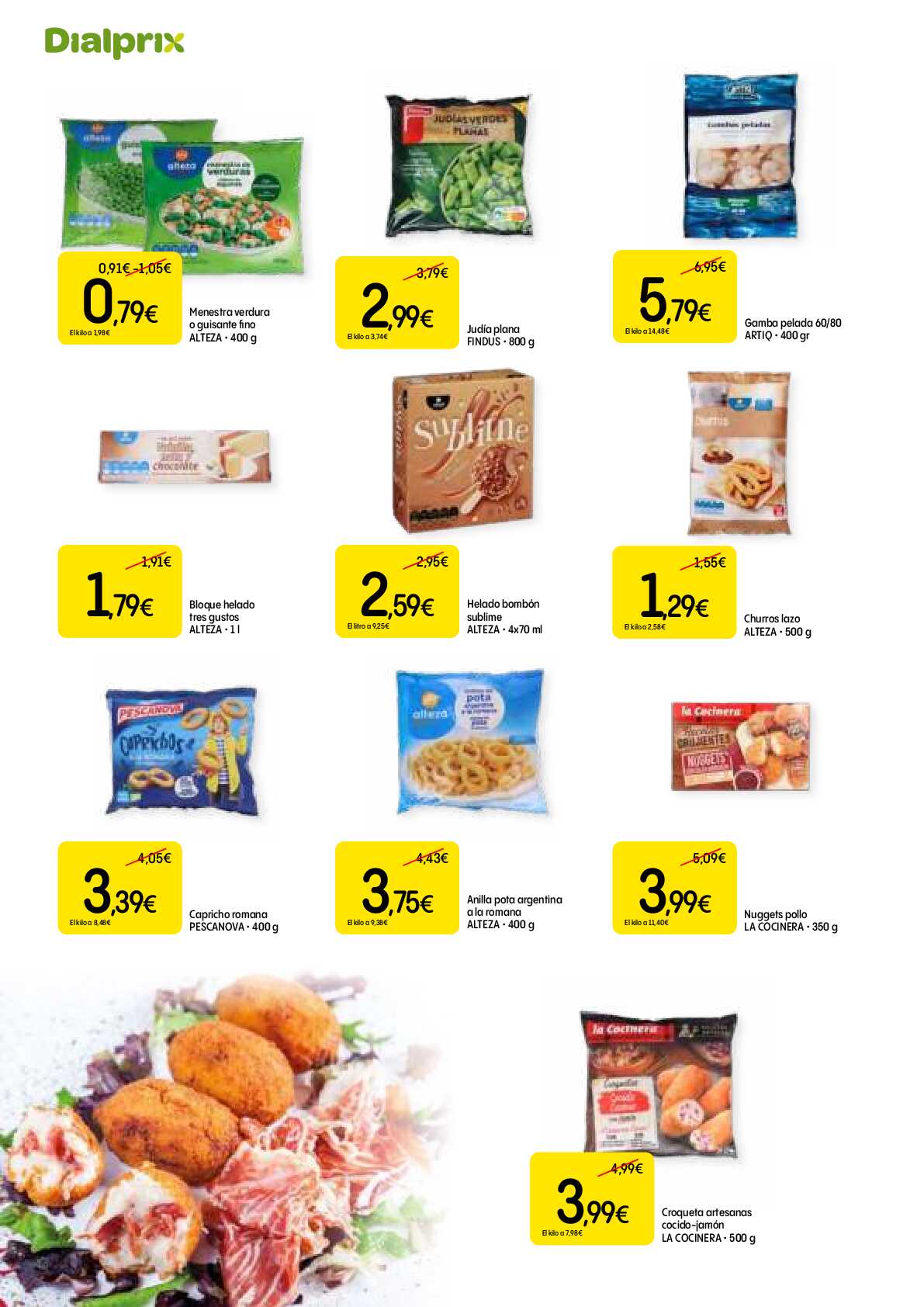 Productos con sabor a tradición Dialprix. Página 04
