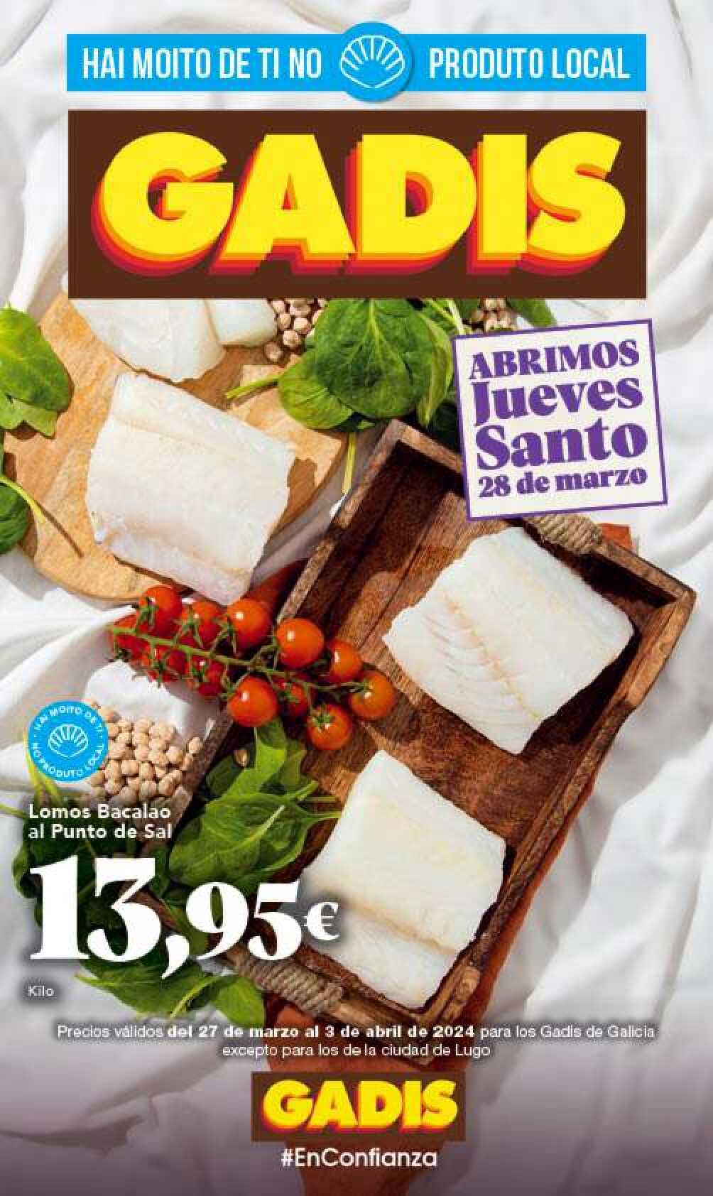 Folleto semanal Gadis. Página 01