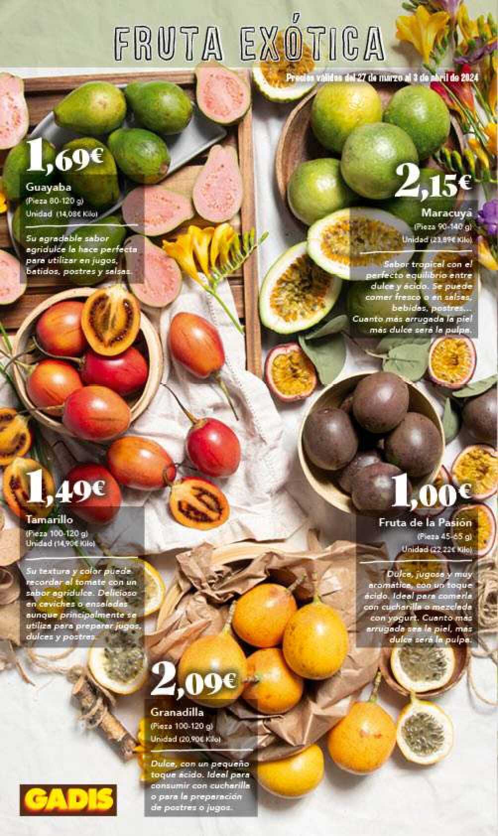 Folleto semanal Gadis. Página 10