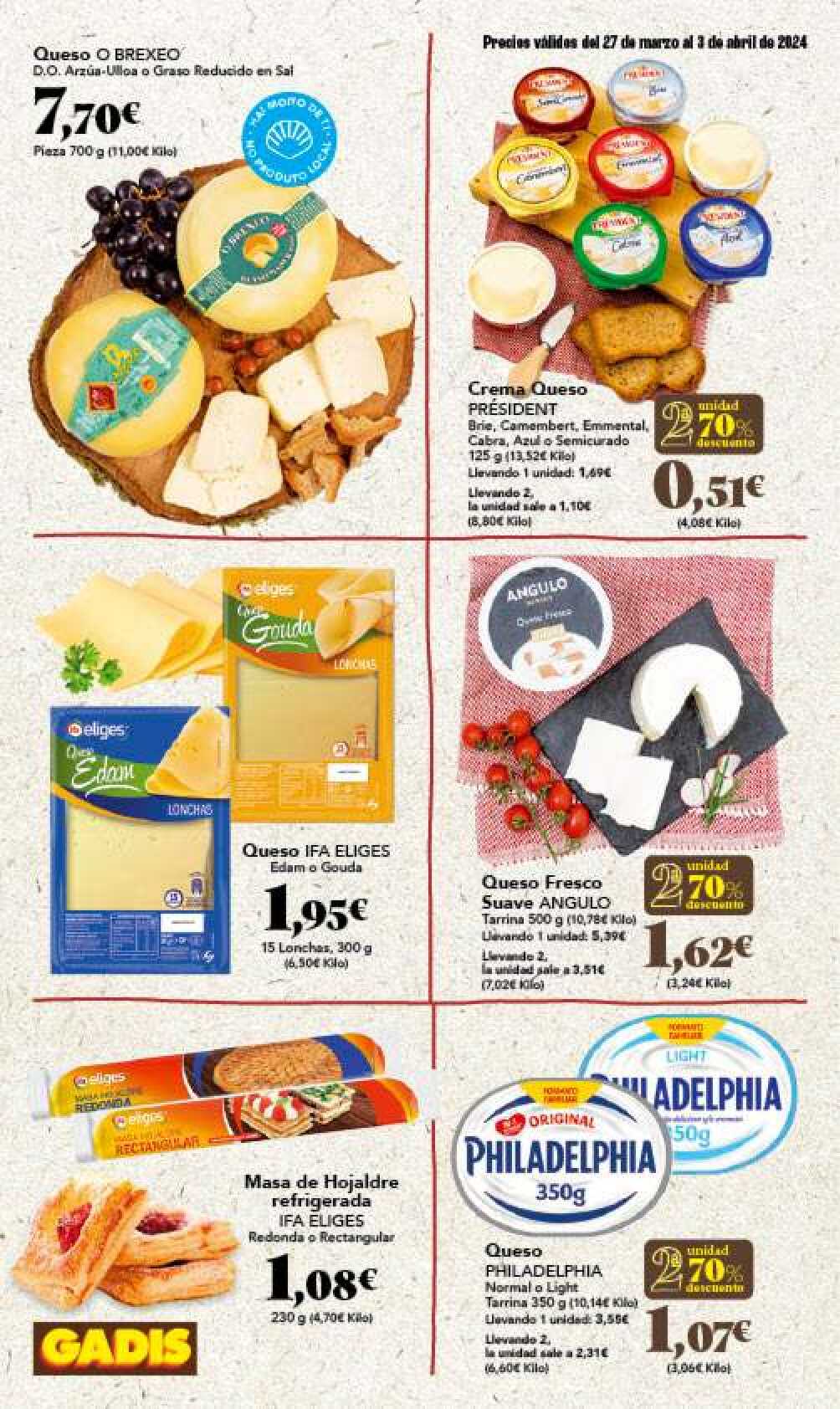 Folleto semanal Gadis. Página 16