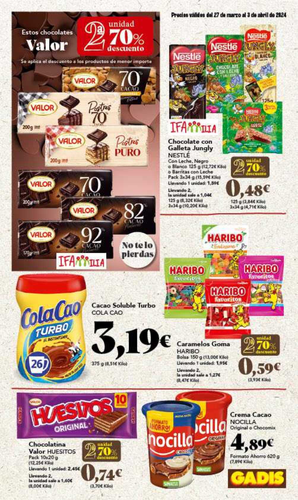 Folleto semanal Gadis. Página 23