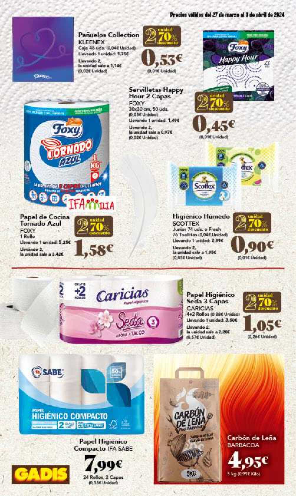 Folleto semanal Gadis. Página 38