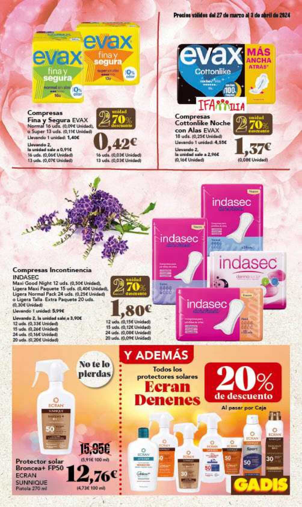 Folleto semanal Gadis. Página 39