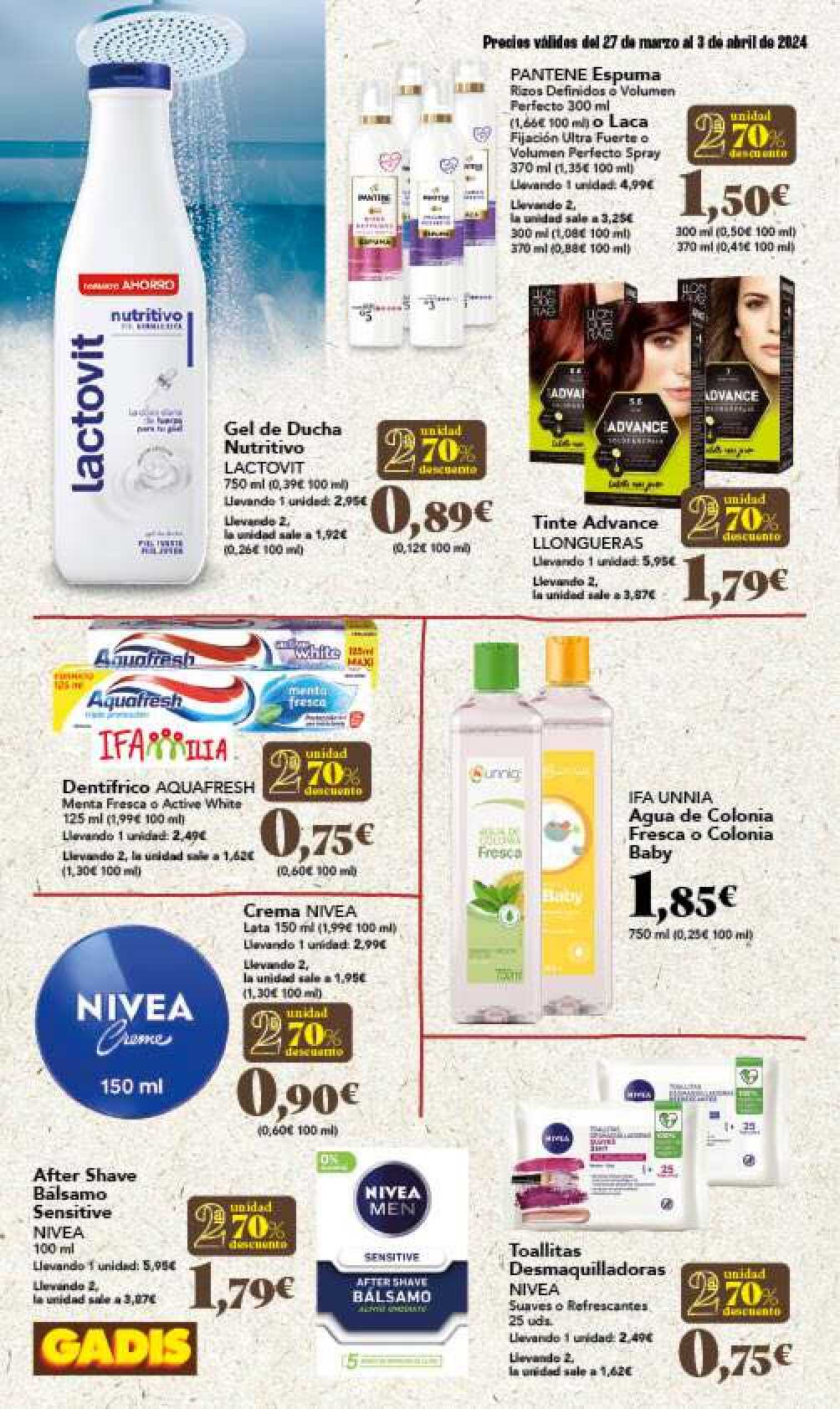 Folleto semanal Gadis. Página 40