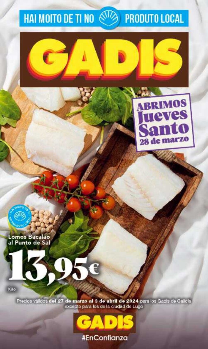 Folleto semanal Gadis. Página de portada