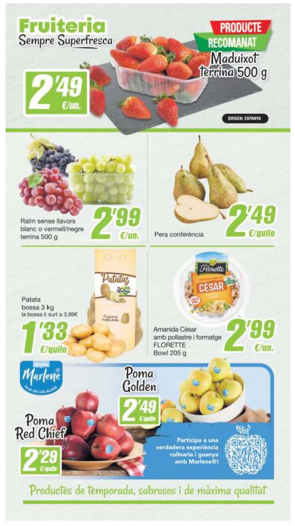 Folleto semanal Spar. Página 02