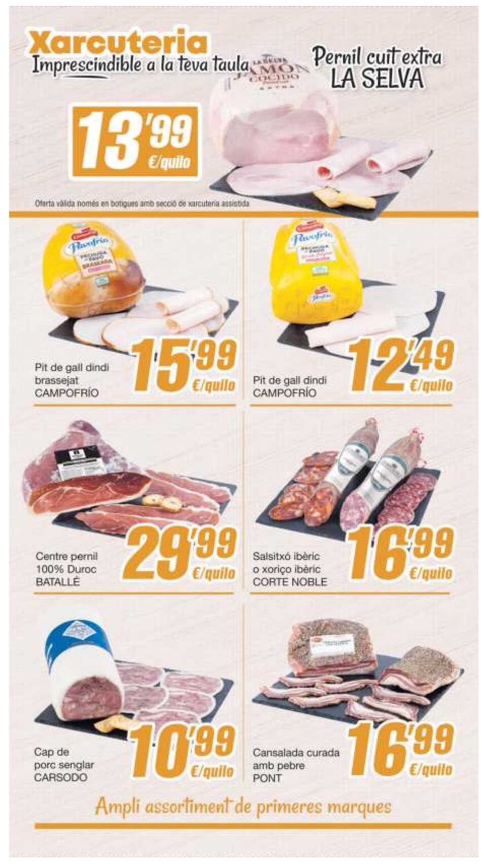 Folleto semanal Spar. Página 04