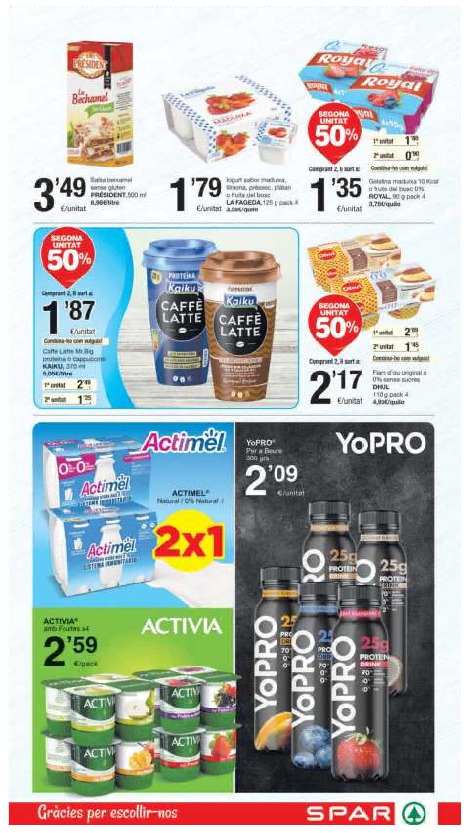 Folleto semanal Spar. Página 09