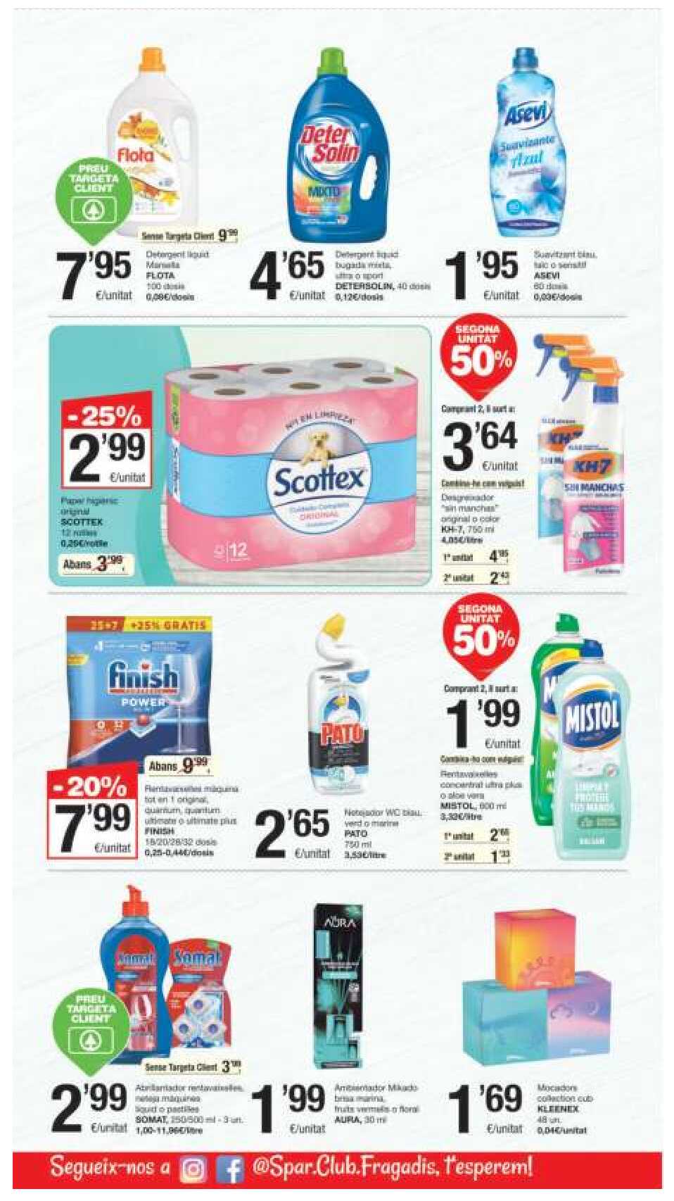 Folleto semanal Spar. Página 22