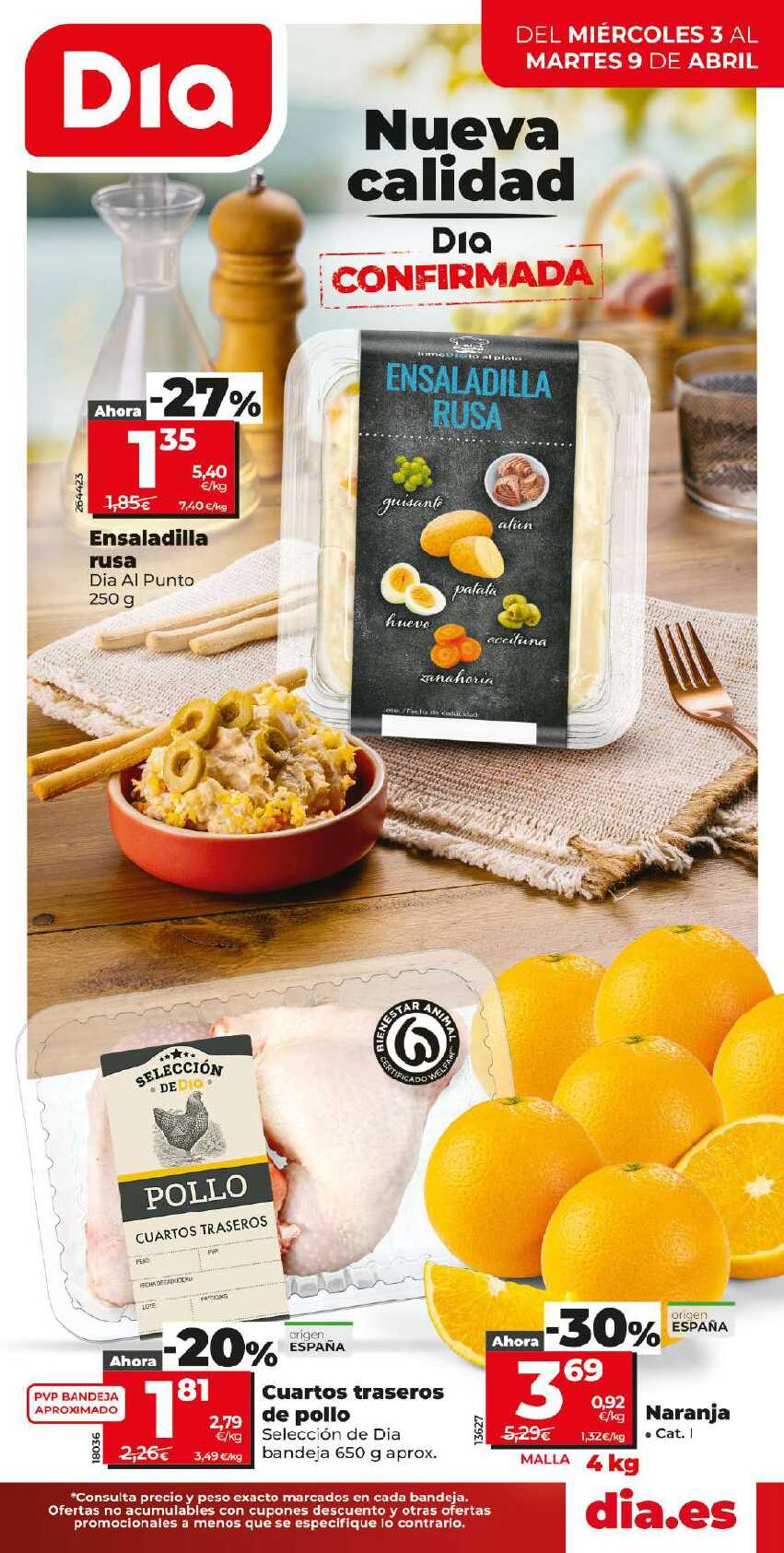 Folleto semanal Dia. Página 01
