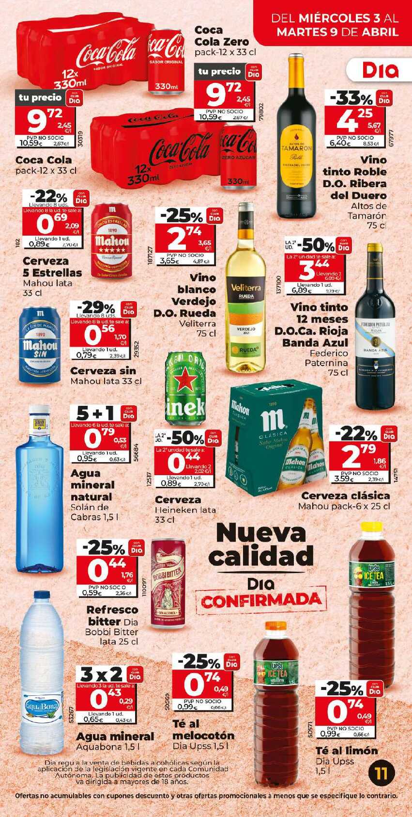 Folleto semanal Dia. Página 11