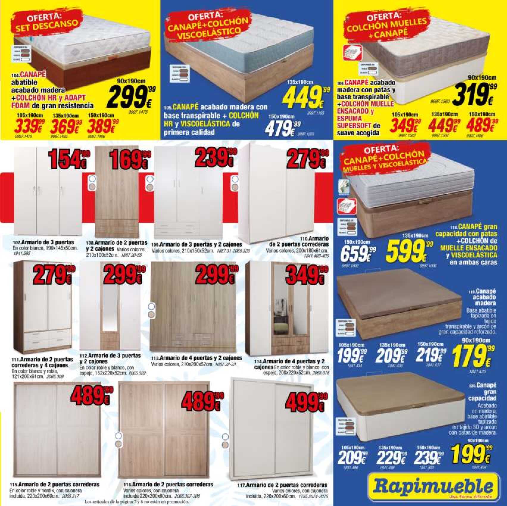 Ofertas al límite Rapimueble. Página 07