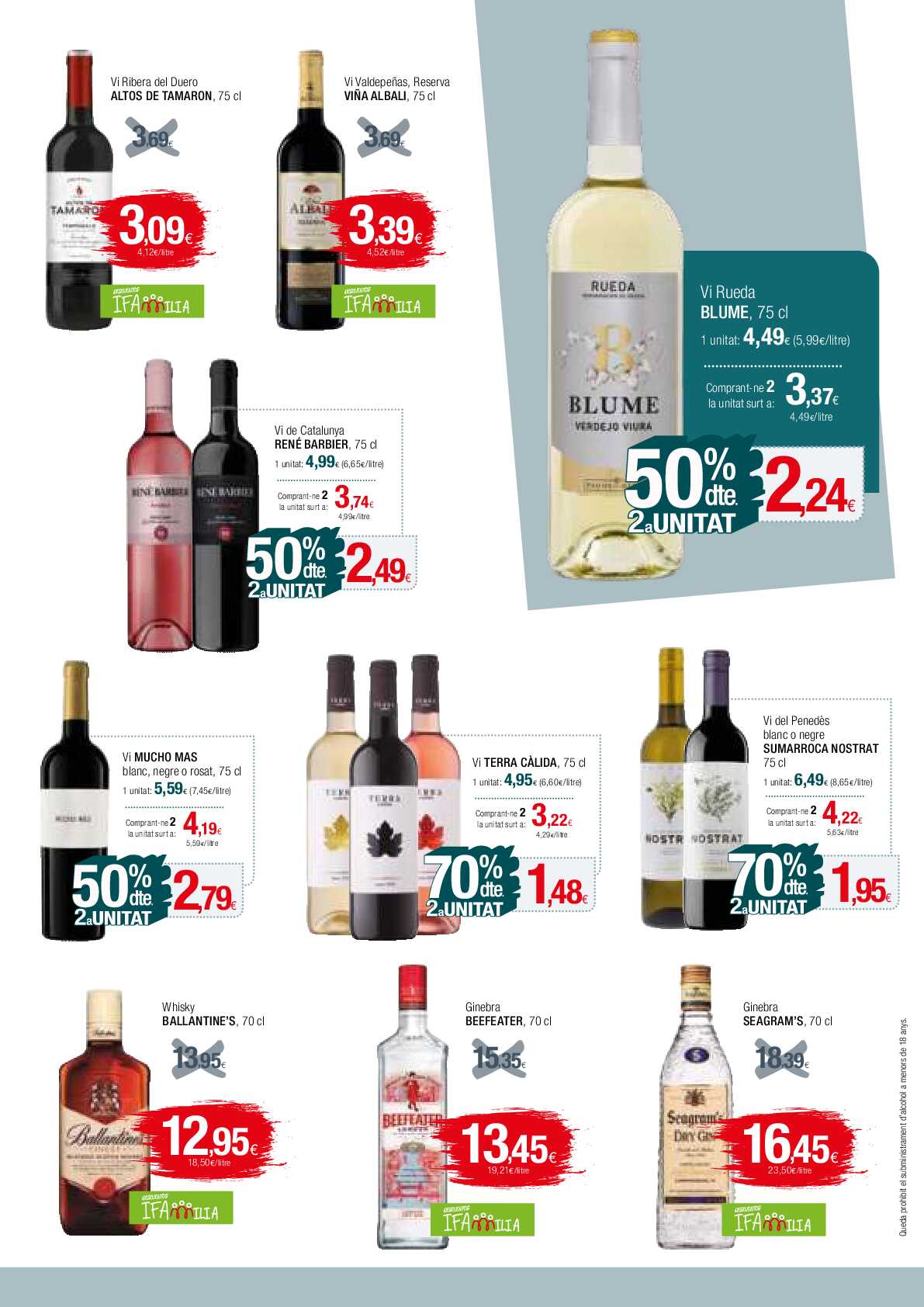 Folleto quincenal Condis. Página 19