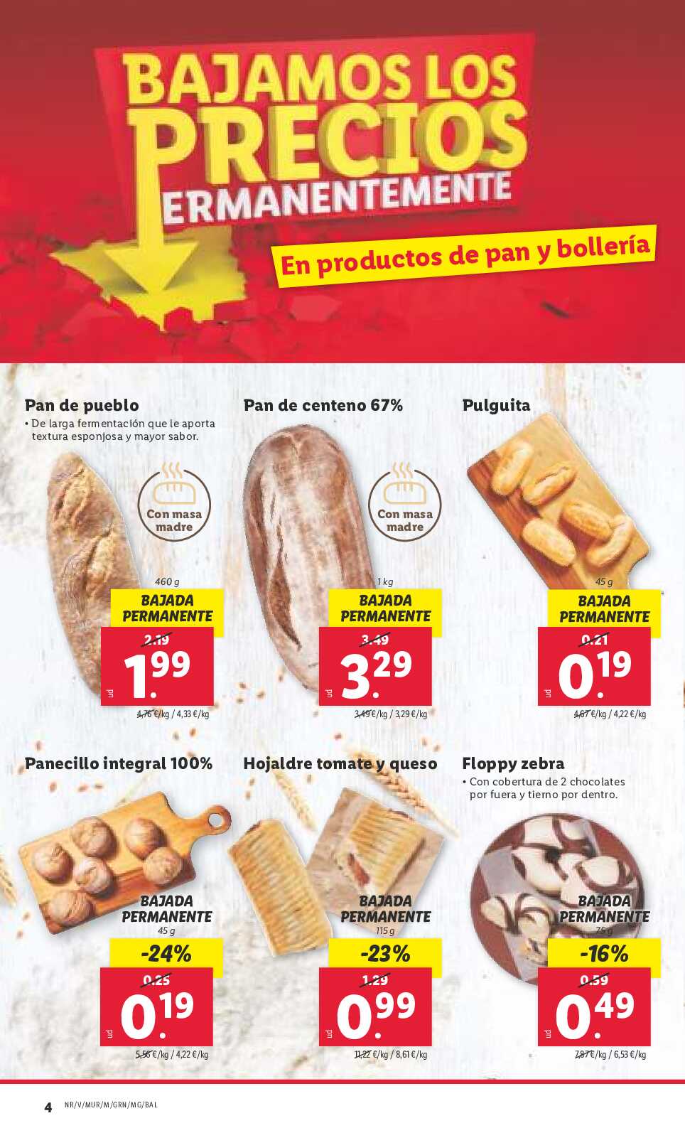Folleto semanal Lidl. Página 04