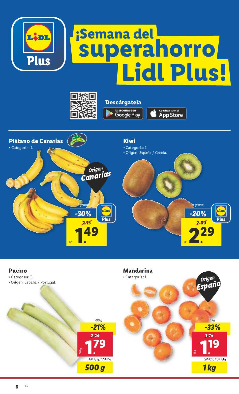 Folleto semanal Lidl. Página 06