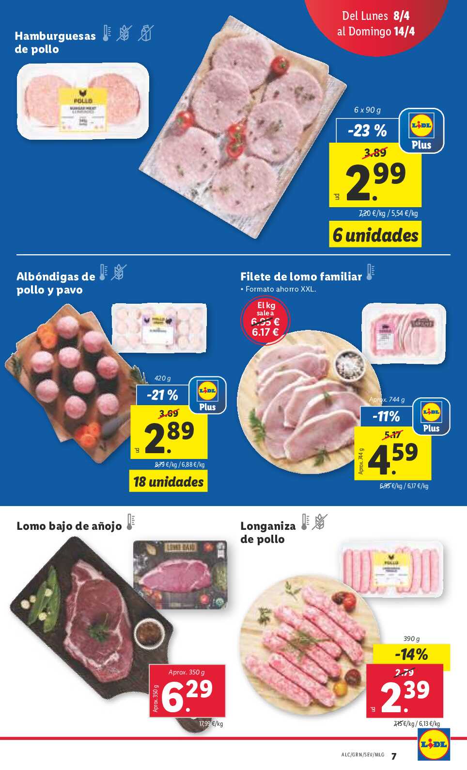 Folleto semanal Lidl. Página 07