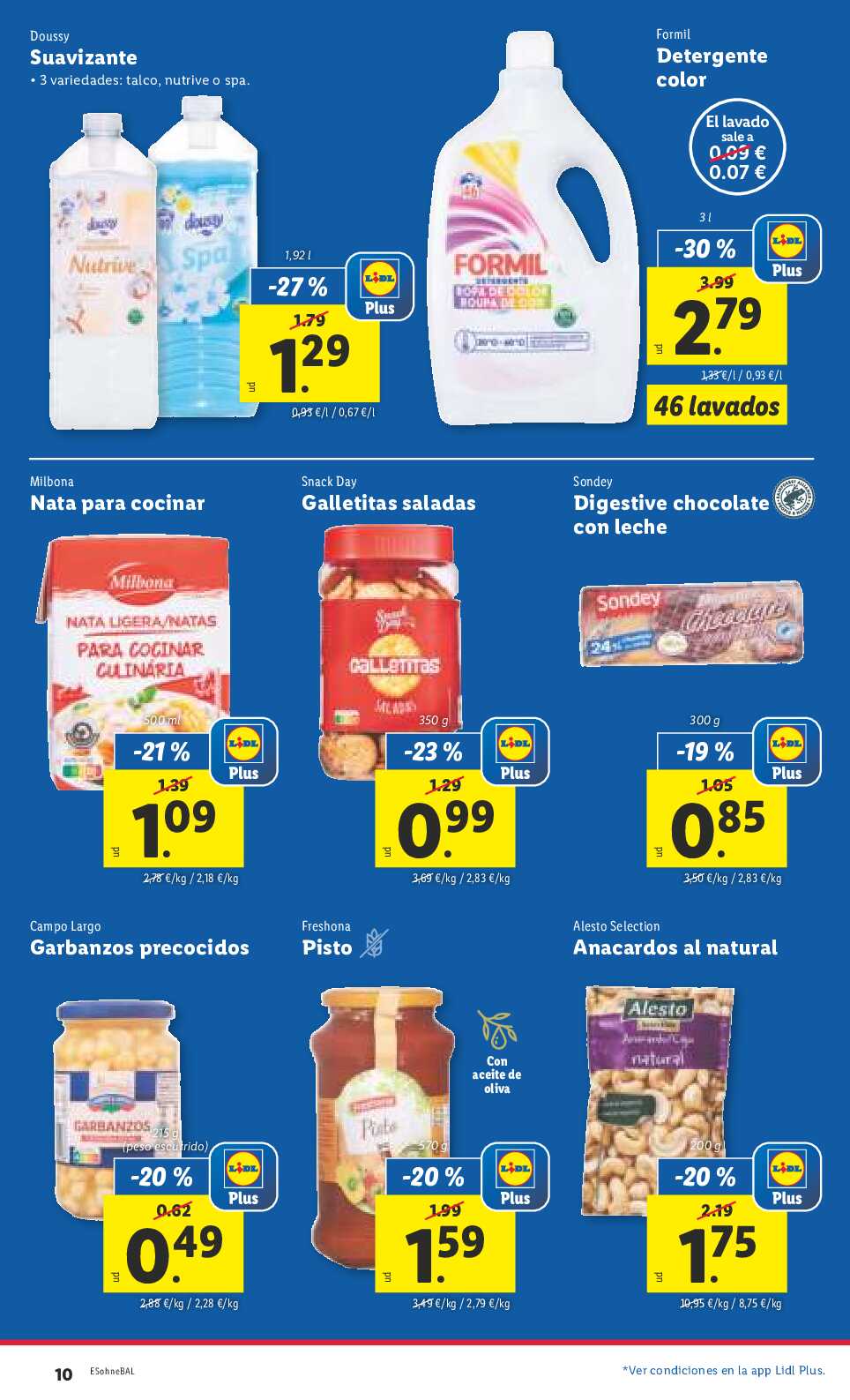 Folleto semanal Lidl. Página 10
