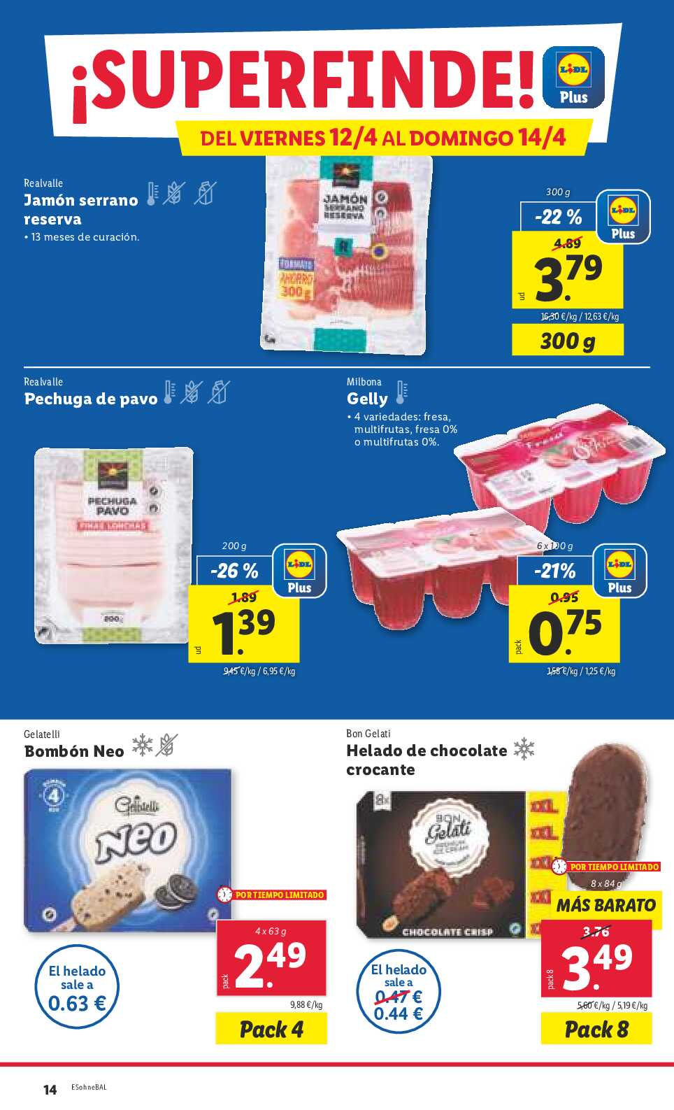 Folleto semanal Lidl. Página 14
