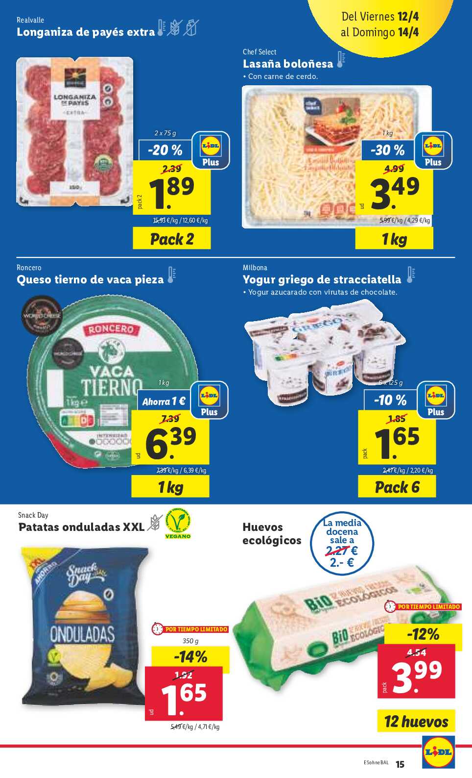 Folleto semanal Lidl. Página 15