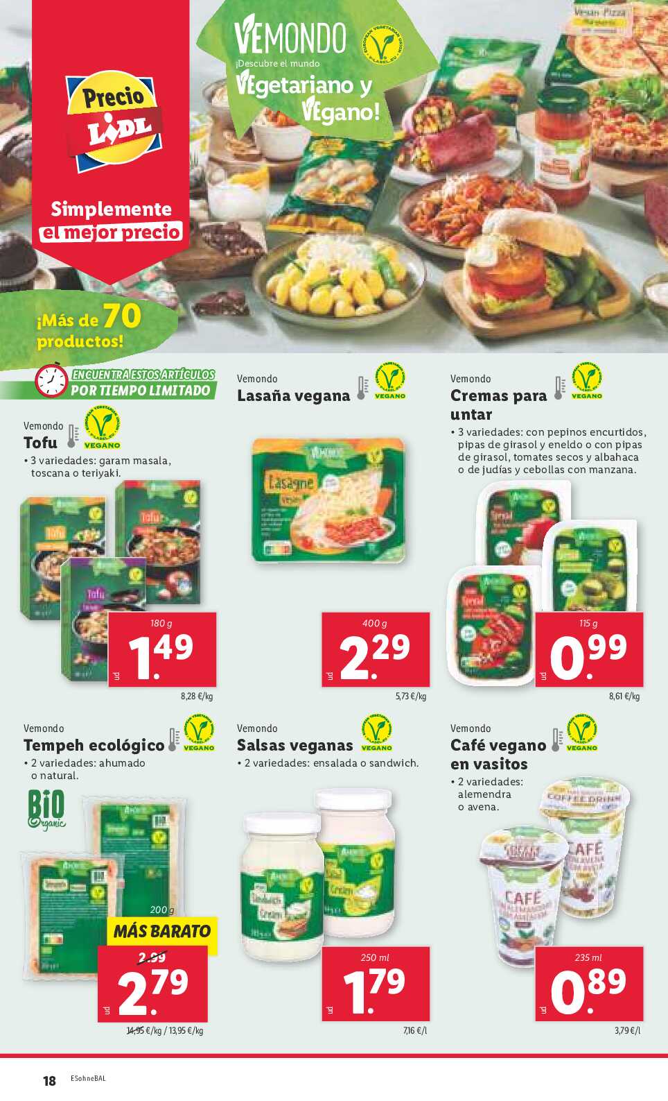 Folleto semanal Lidl. Página 18