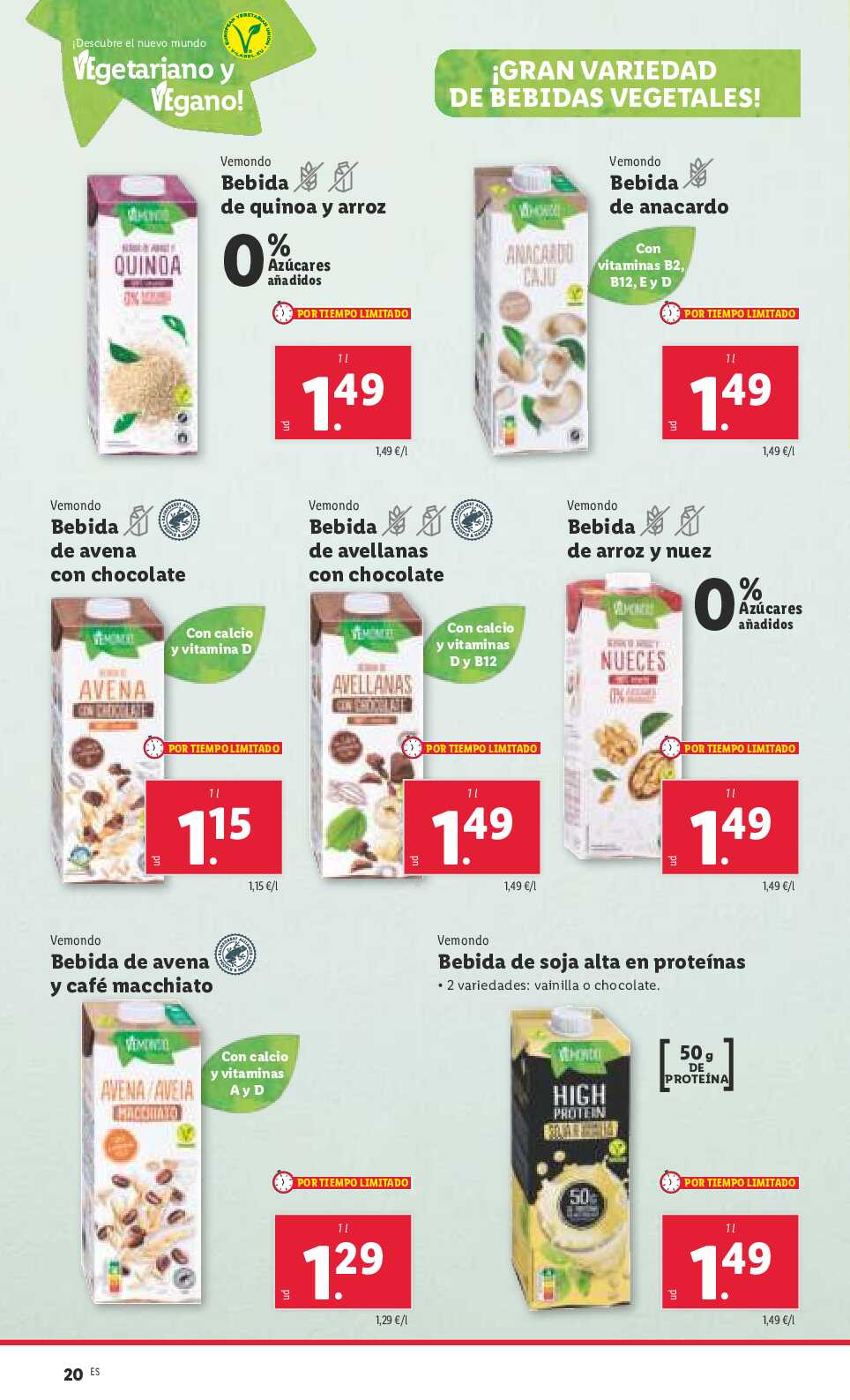 Folleto semanal Lidl. Página 20