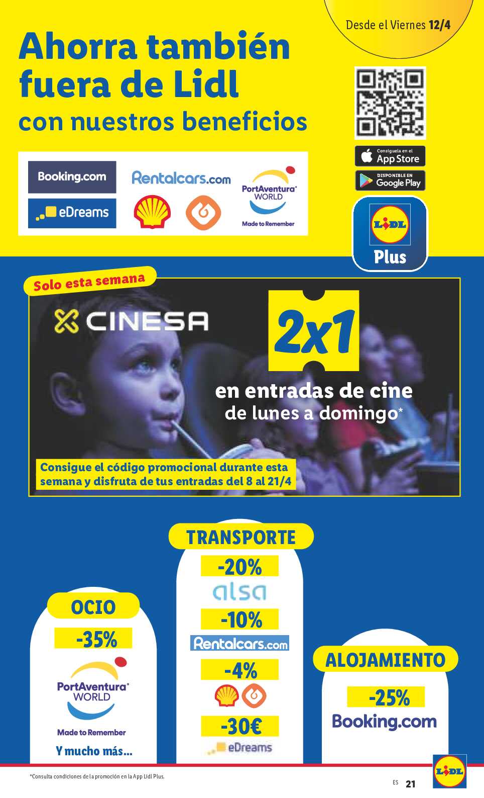 Folleto semanal Lidl. Página 21