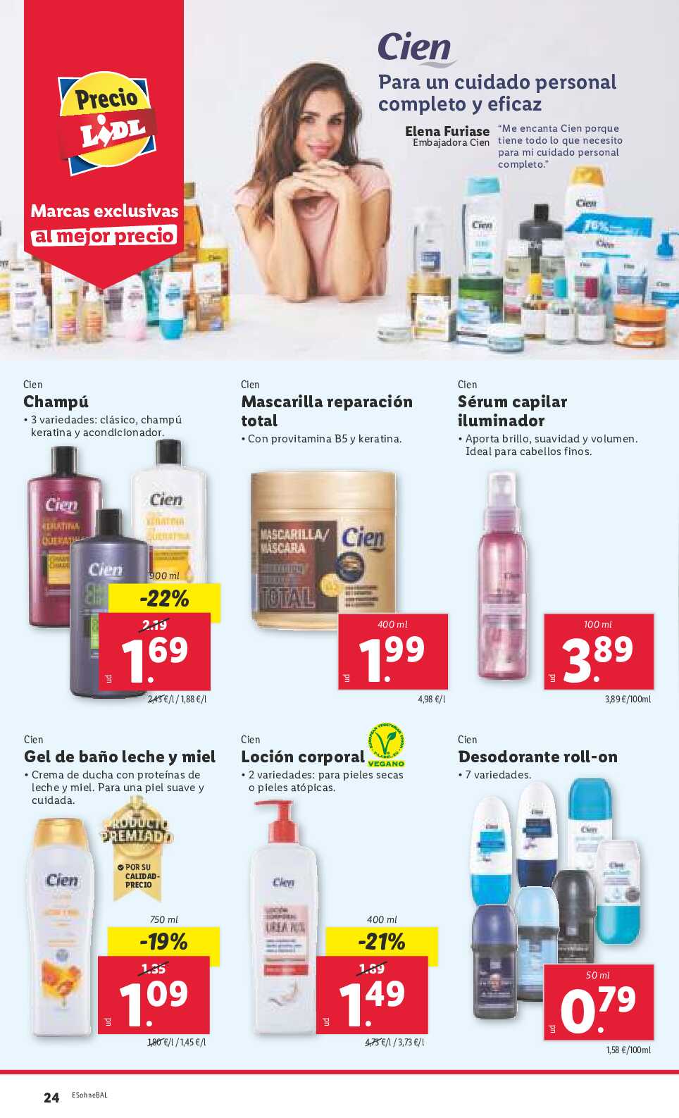 Folleto semanal Lidl. Página 24