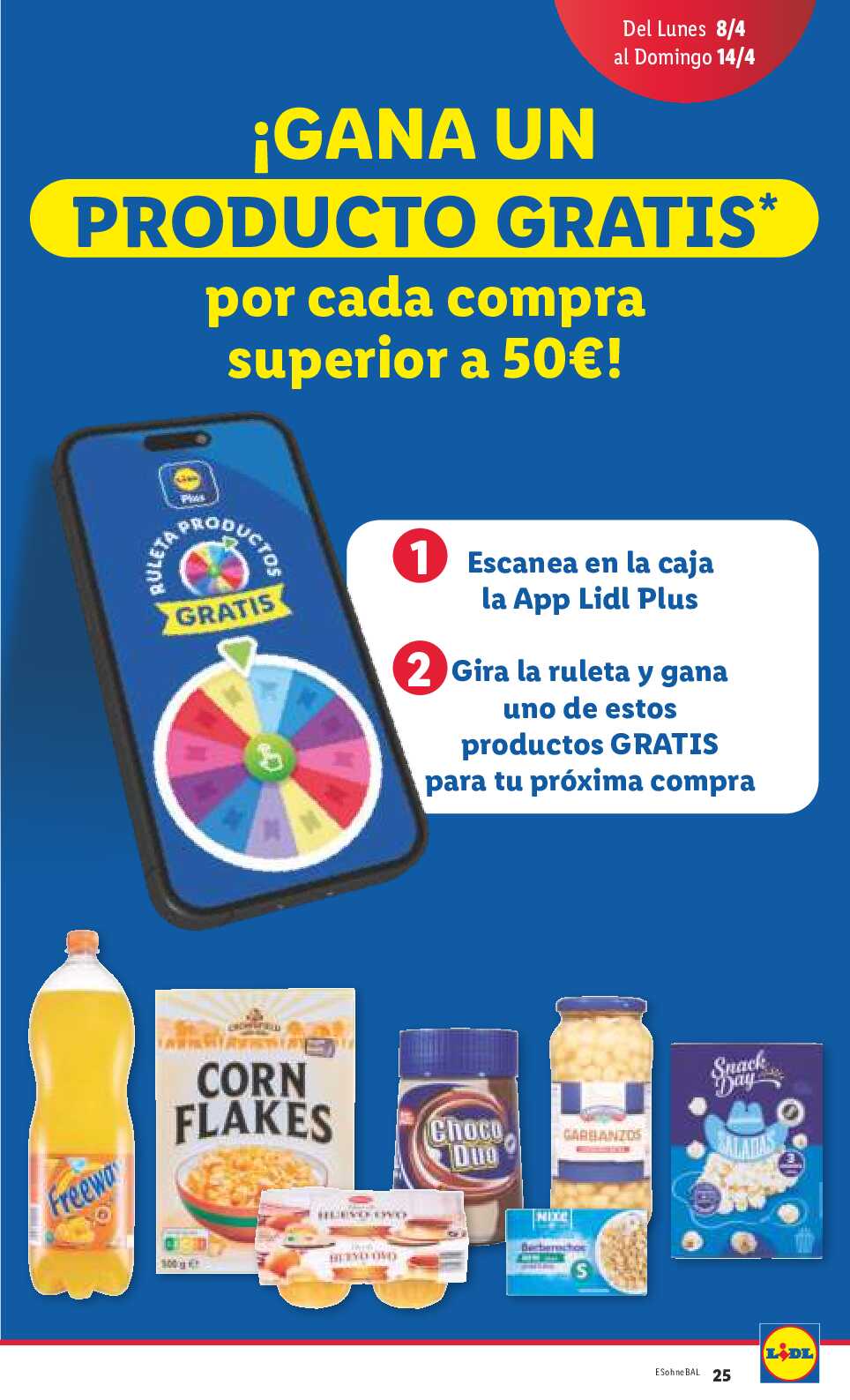 Folleto semanal Lidl. Página 25