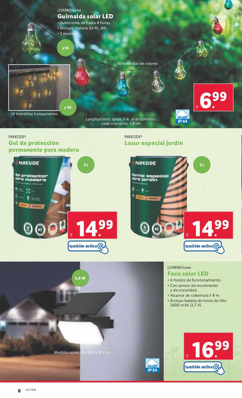 Folleto semanal Lidl. Página 34
