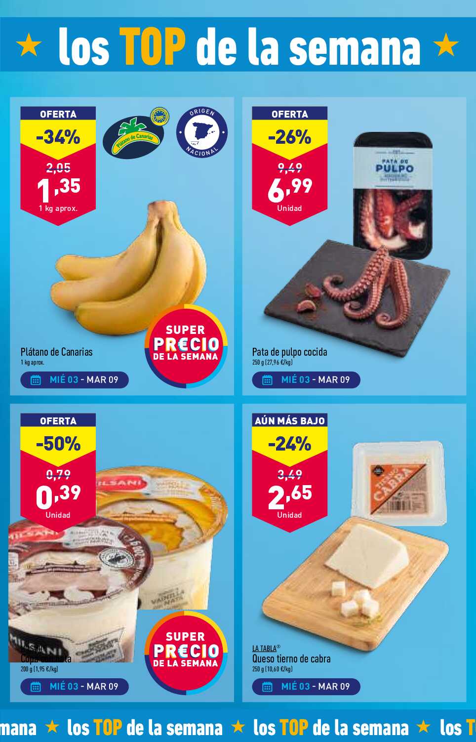 Folleto semanal Aldi. Página 02