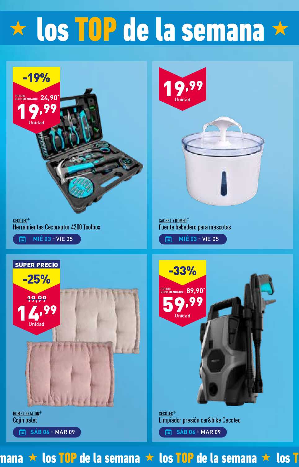 Folleto semanal Aldi. Página 13