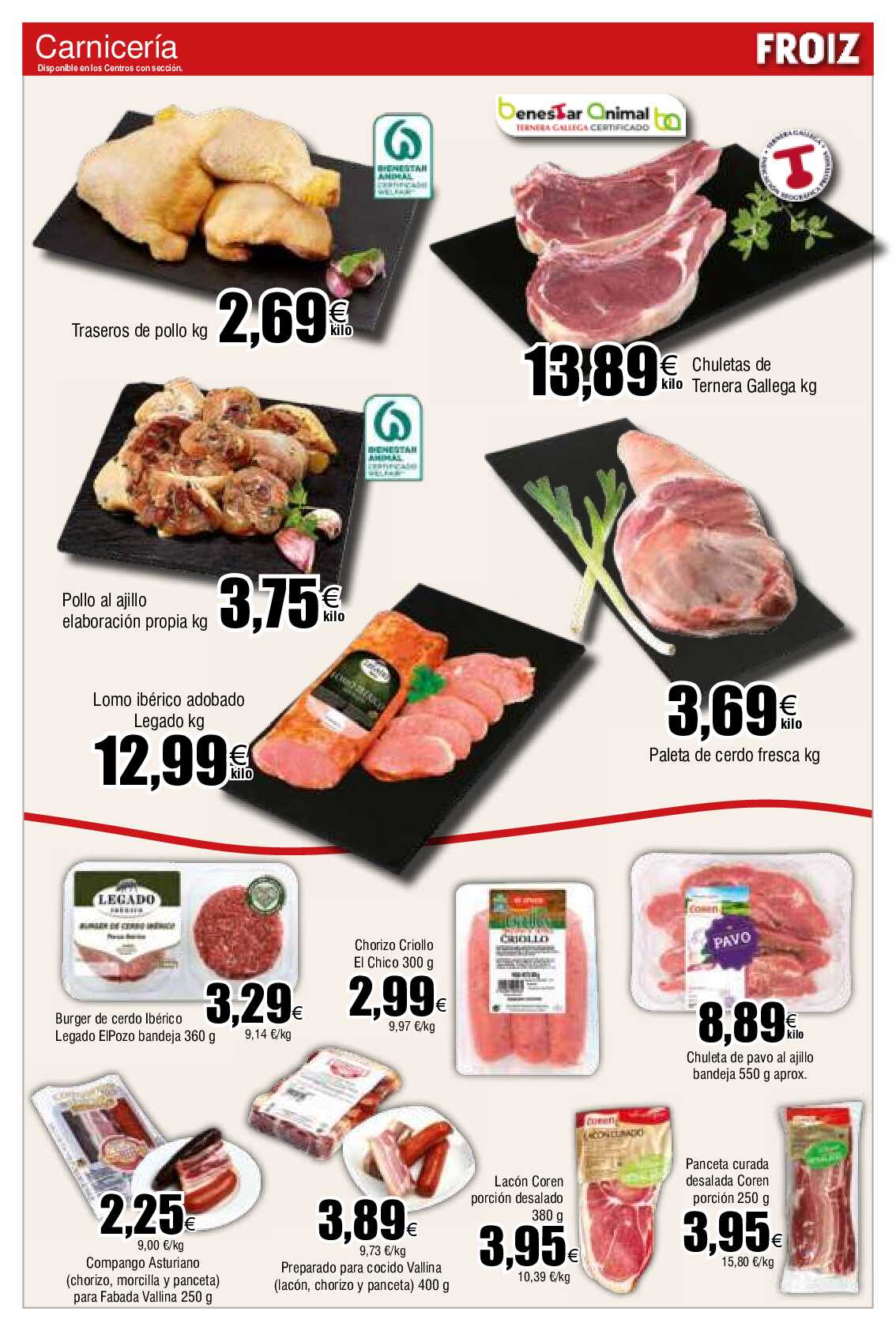 Ofertas supermercado Froiz. Página 03