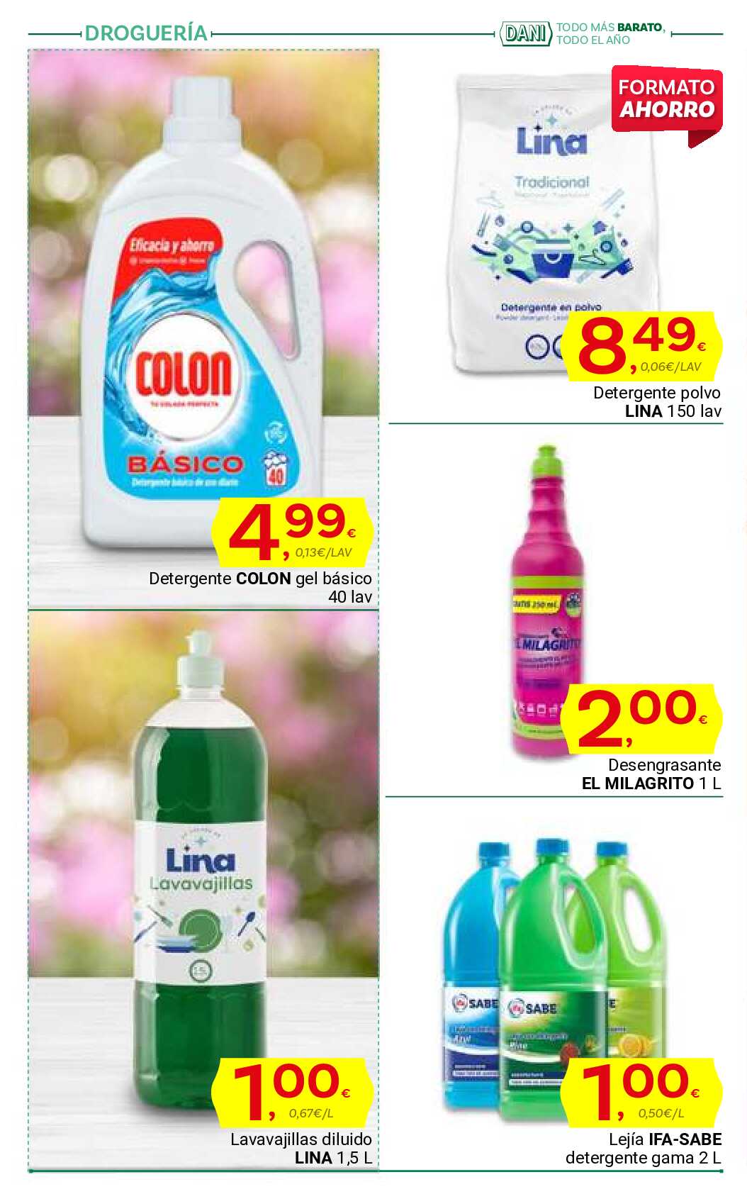 Folleto quincenal Supermercado Dani. Página 26