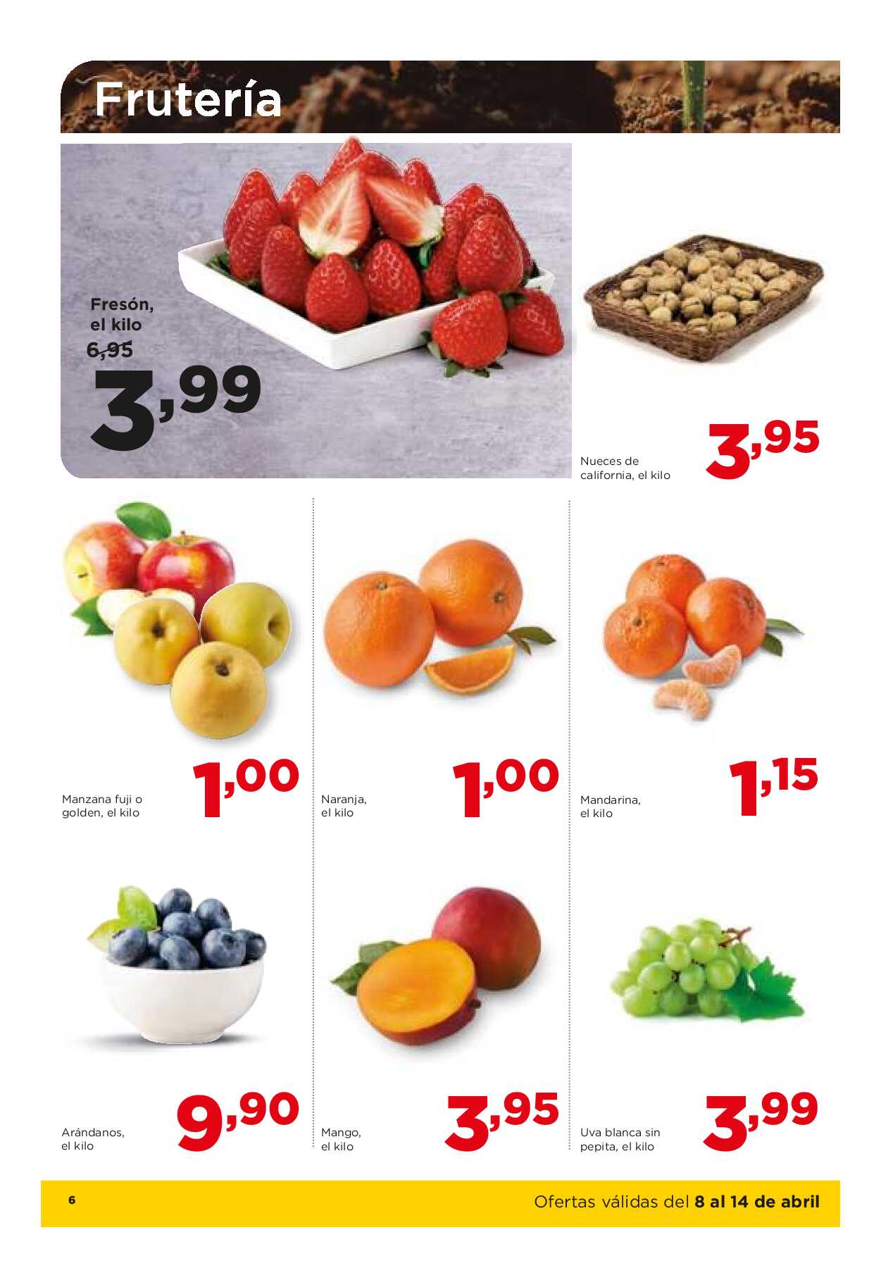 Folleto semanal Alimerka. Página 06