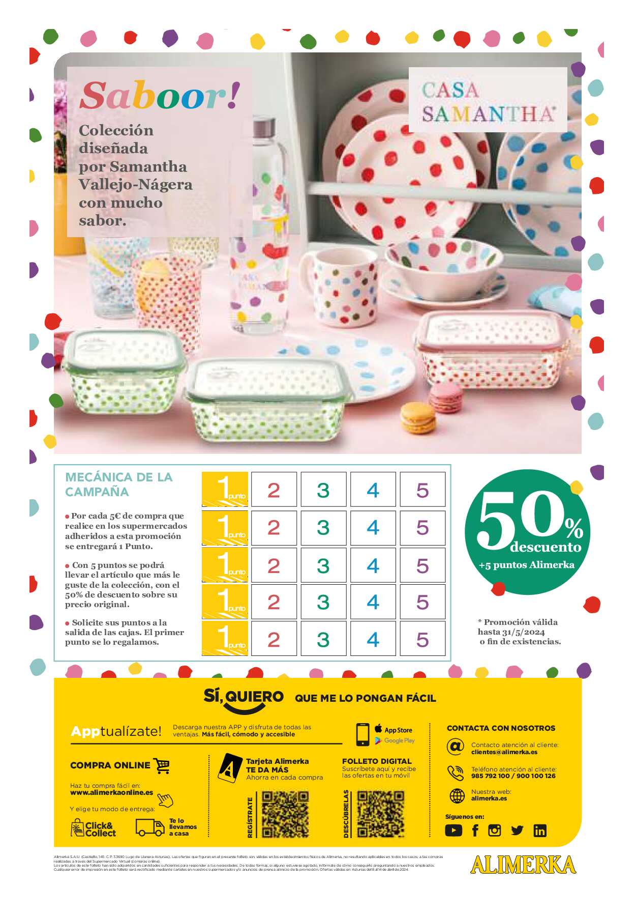 Folleto semanal Alimerka. Página 12
