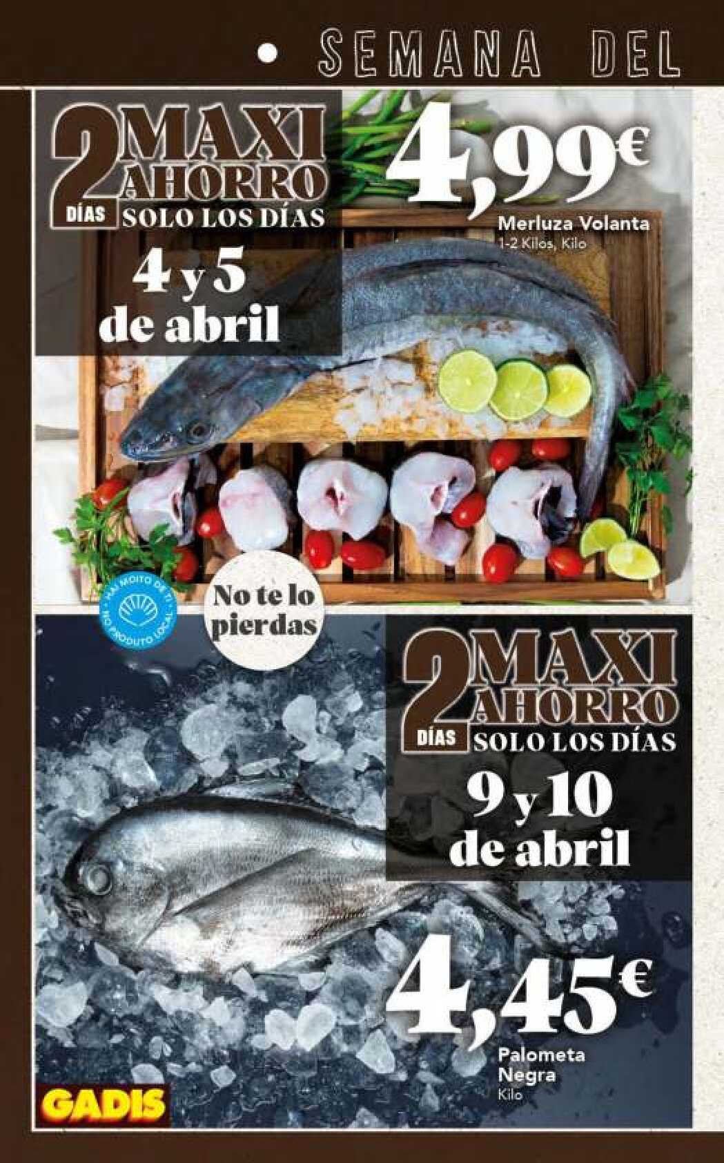 Ofertas semanales Gadis. Página 02