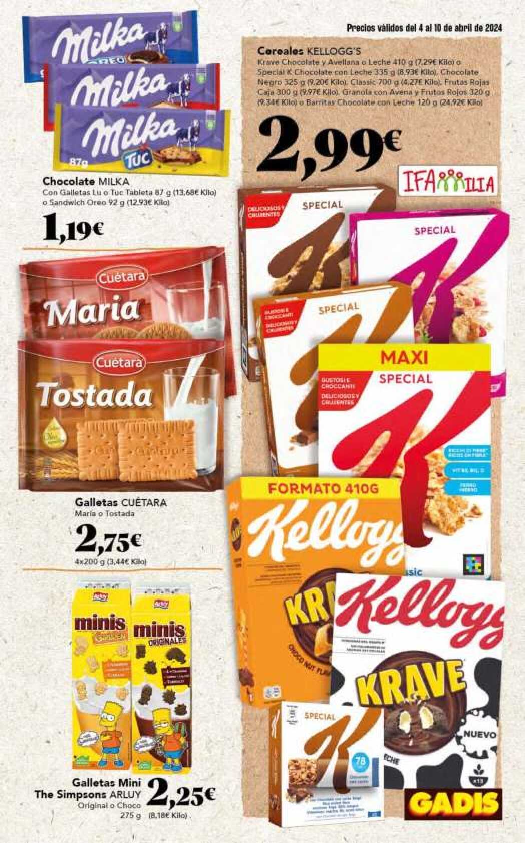 Ofertas semanales Gadis. Página 19