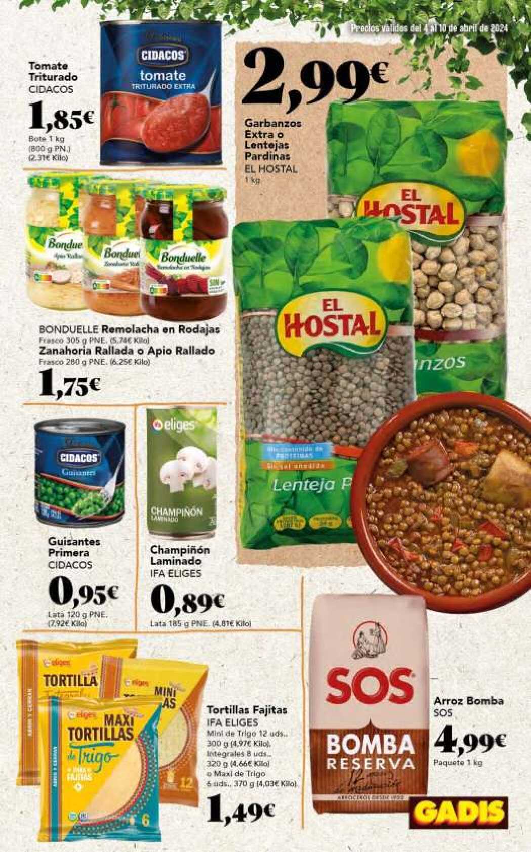 Ofertas semanales Gadis. Página 23