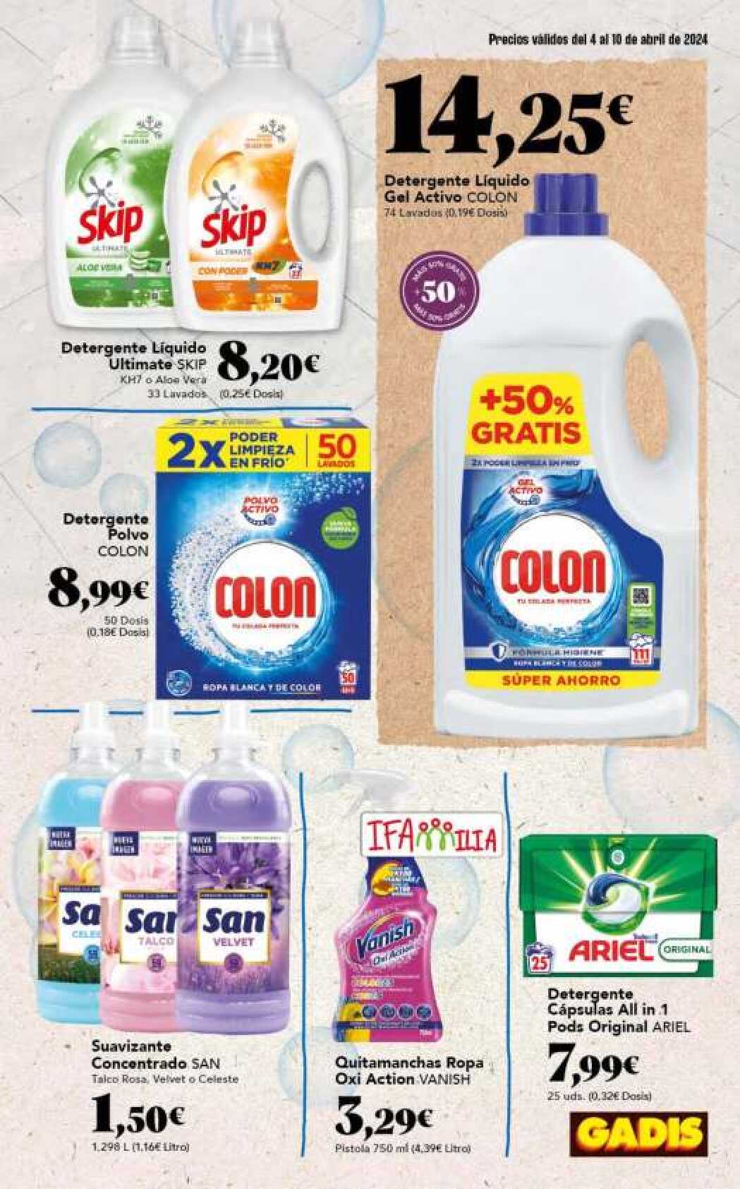 Ofertas semanales Gadis. Página 35