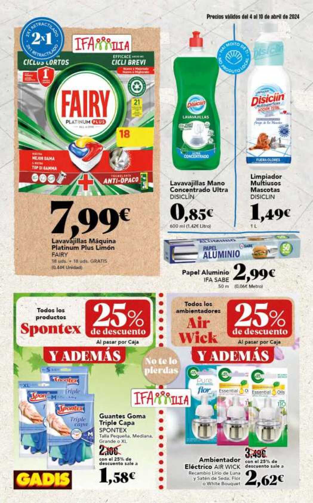 Ofertas semanales Gadis. Página 36