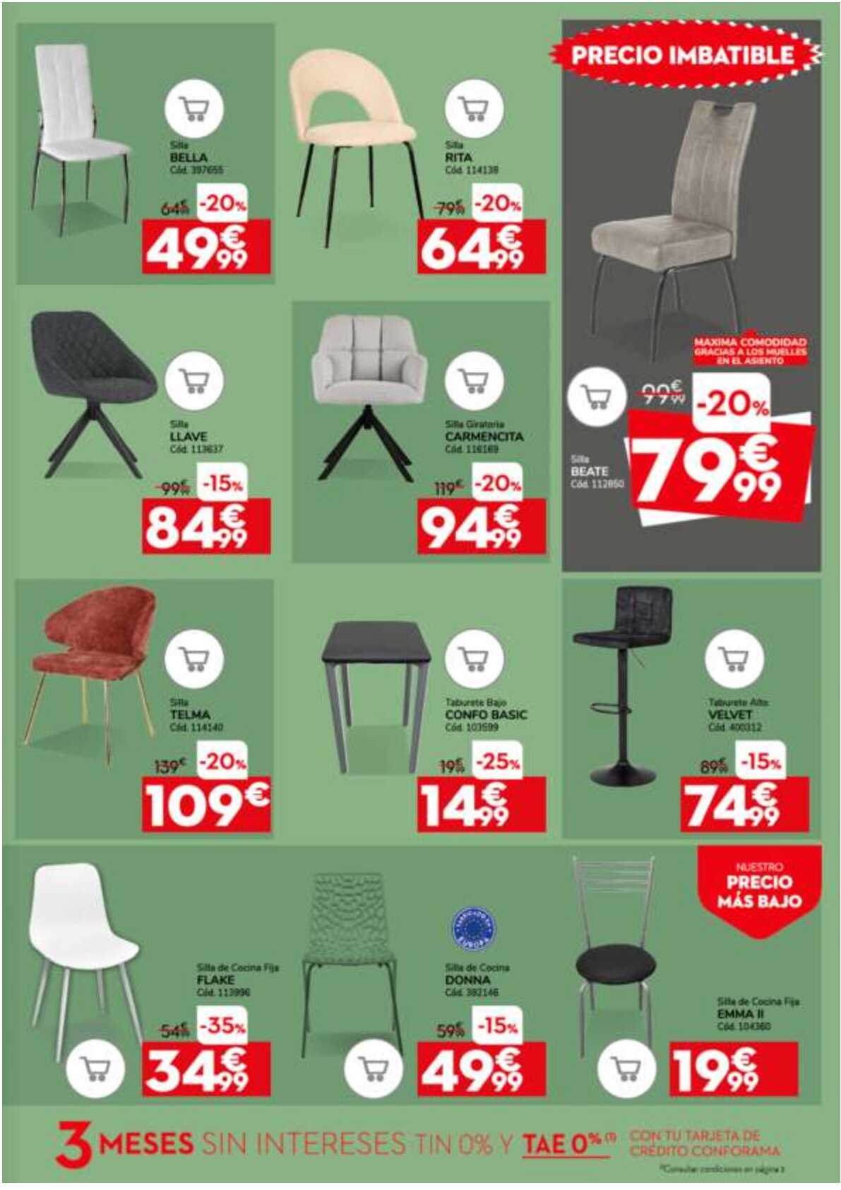 -50% en sofás y mucho más Conforama. Página 07