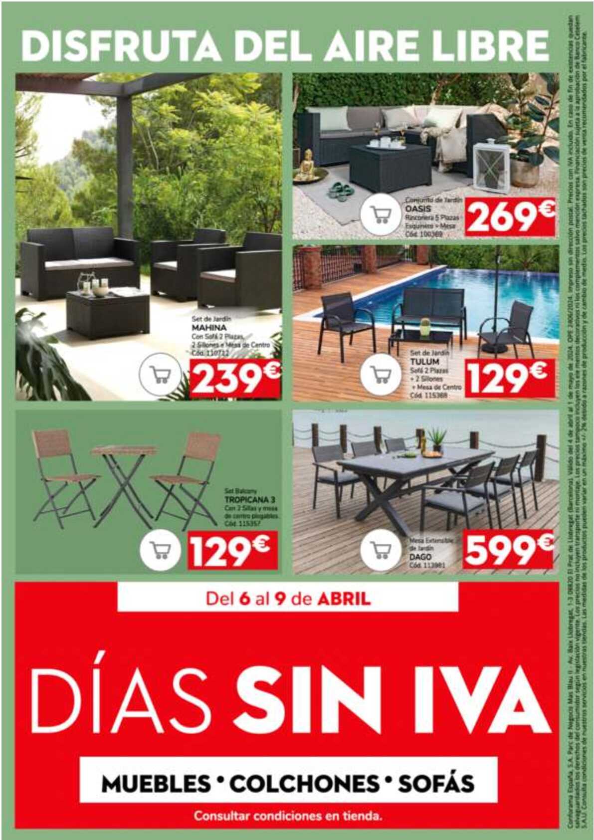 -50% en sofás y mucho más Conforama. Página 17