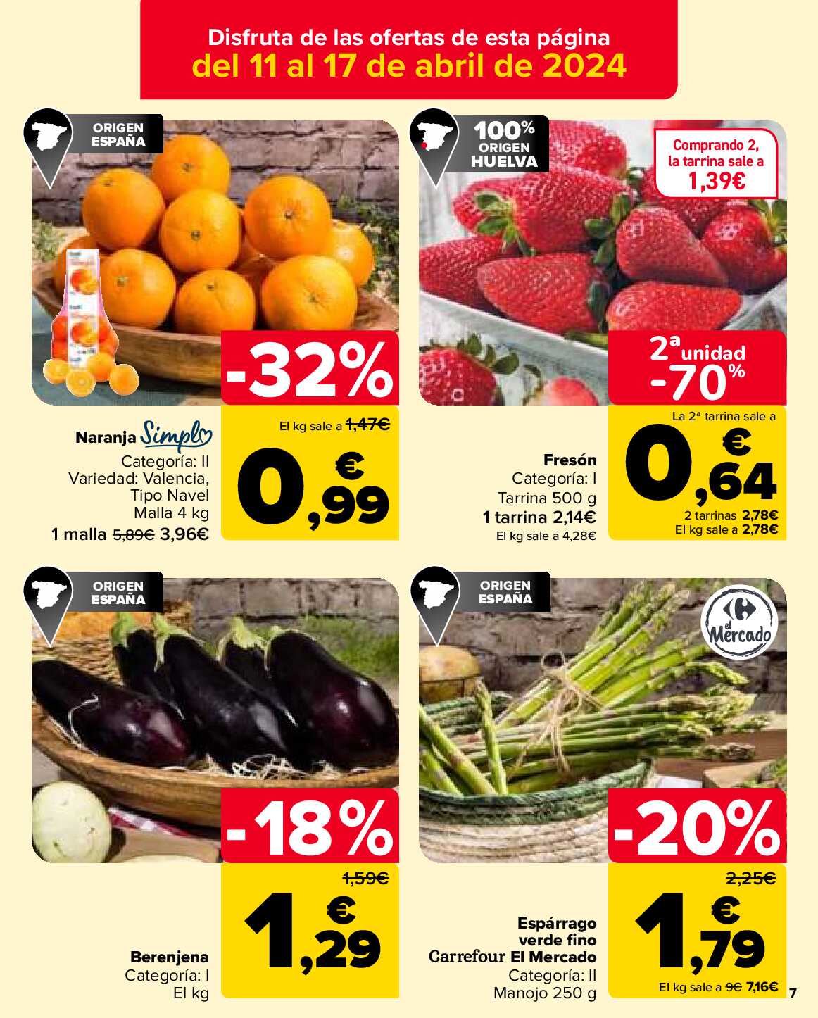 50% que vuelve Carrefour. Página 07