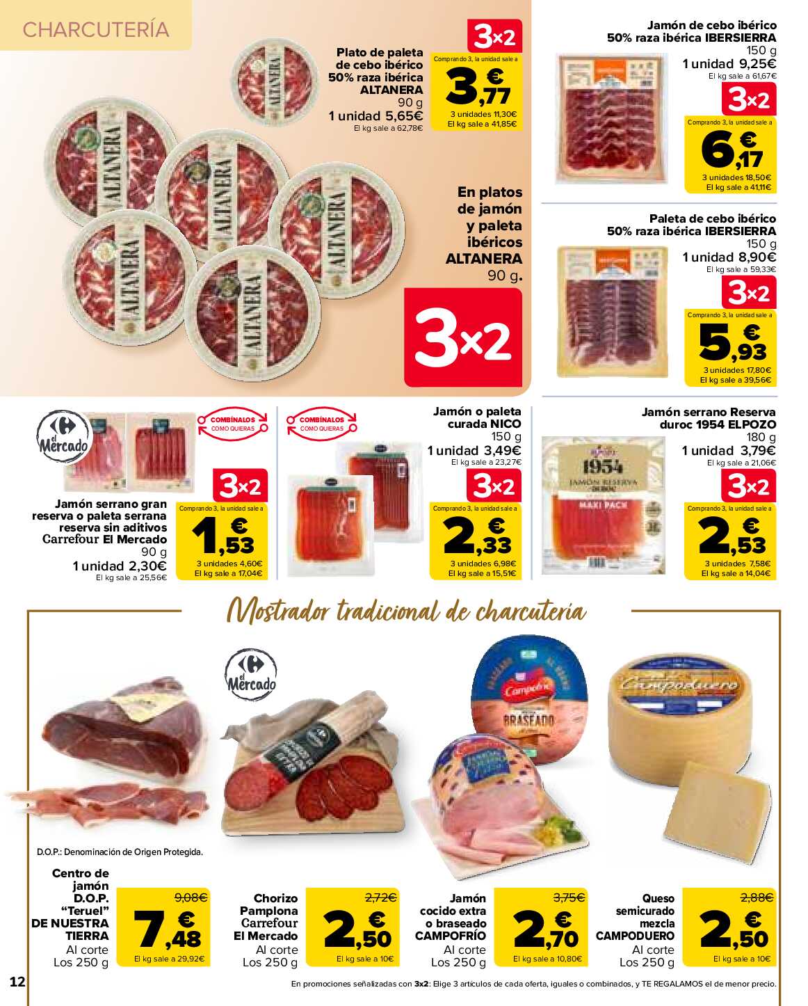 50% que vuelve Carrefour. Página 12