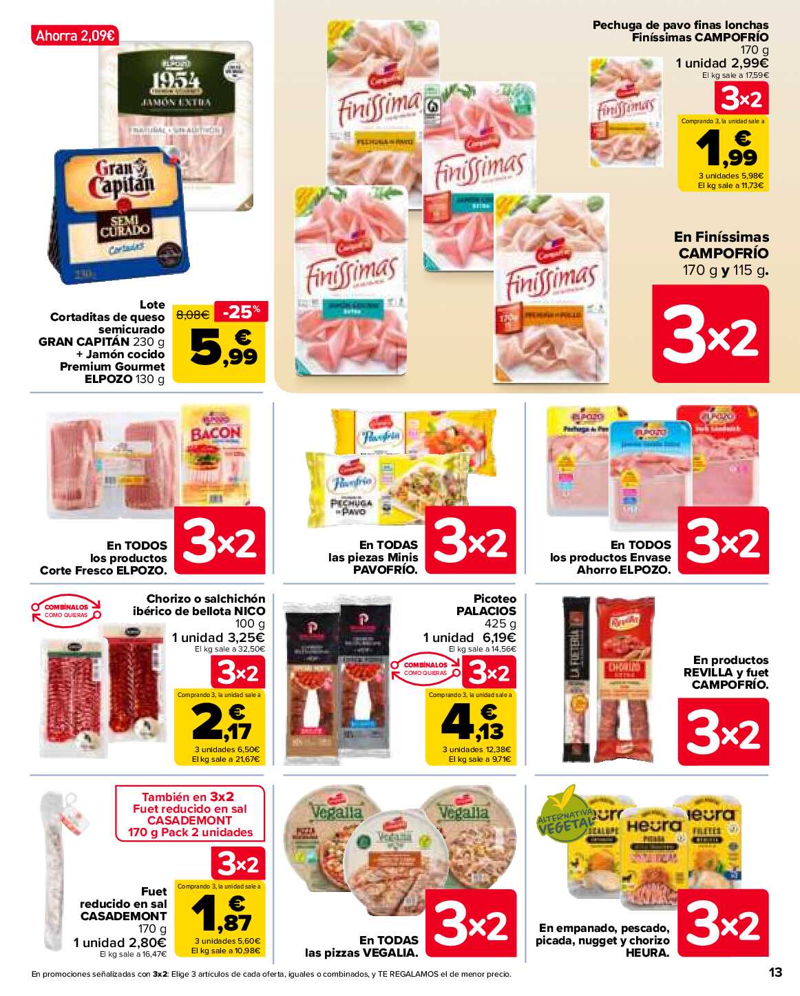 50% que vuelve Carrefour. Página 13