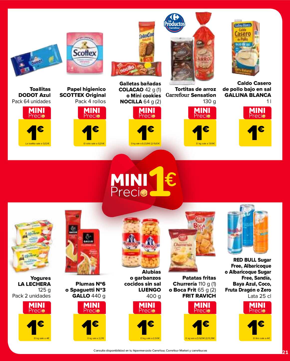 50% que vuelve Carrefour. Página 21