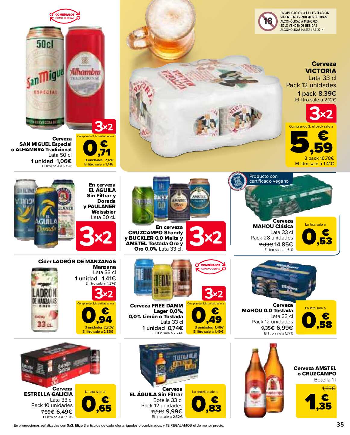 50% que vuelve Carrefour. Página 37
